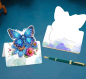 Preview: Diamond Painting 6 Stück Schmetterlinge